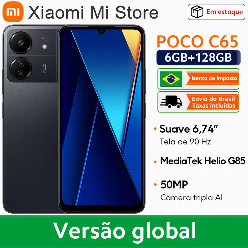 Smartphone MediaTek Helio G85 6.74" 90Hz Display 50MP Triple Camera 5000m